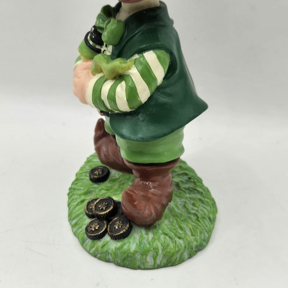 St. Patrick's Day Leprechaun W Coins Bobblehead Figure by Jo-Ann Stores (2003) - Picture 12 of 15